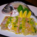 Whole Fish Dorade Sashimi ($46)